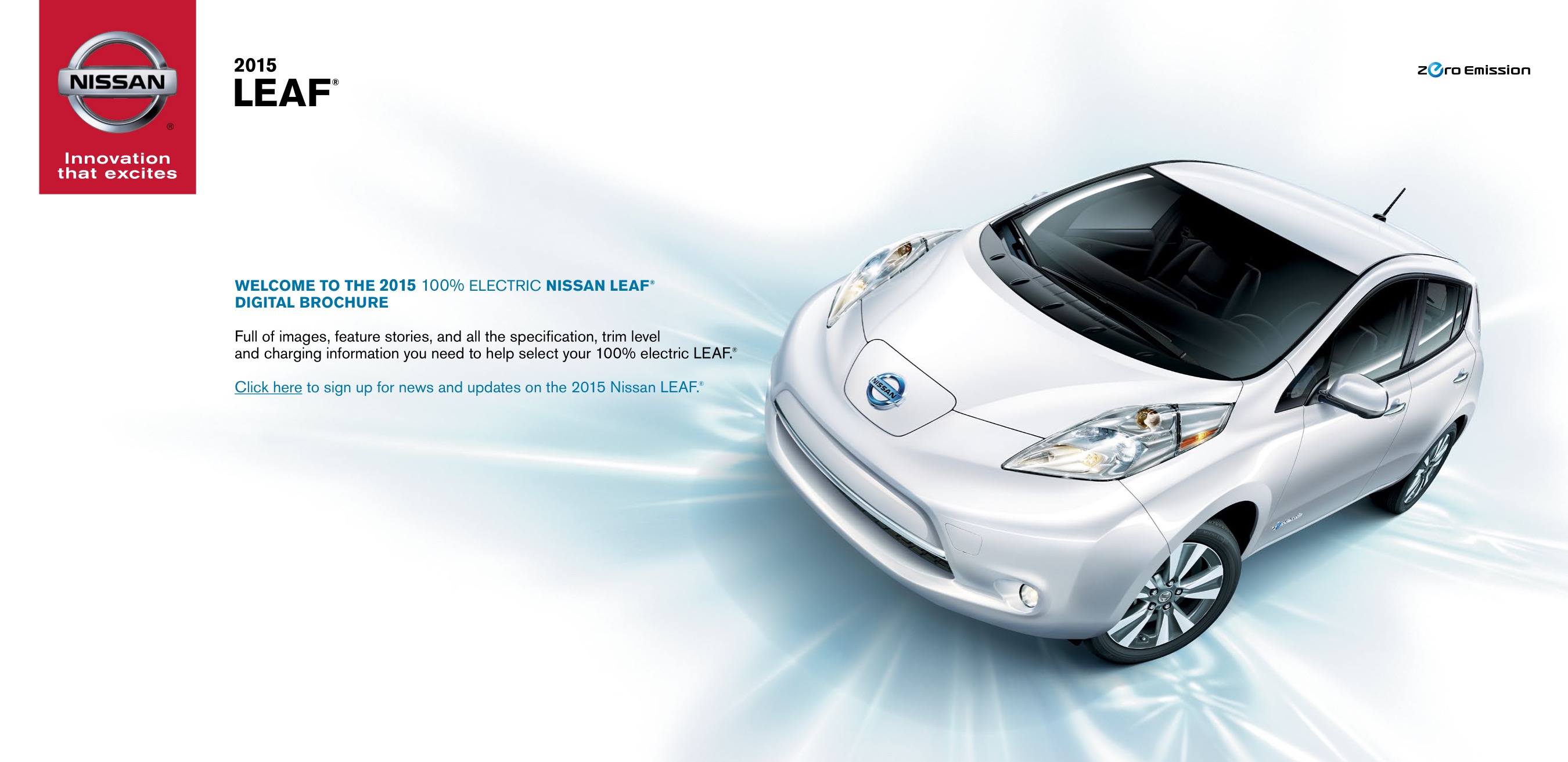2015 Nissan Leaf Brochure